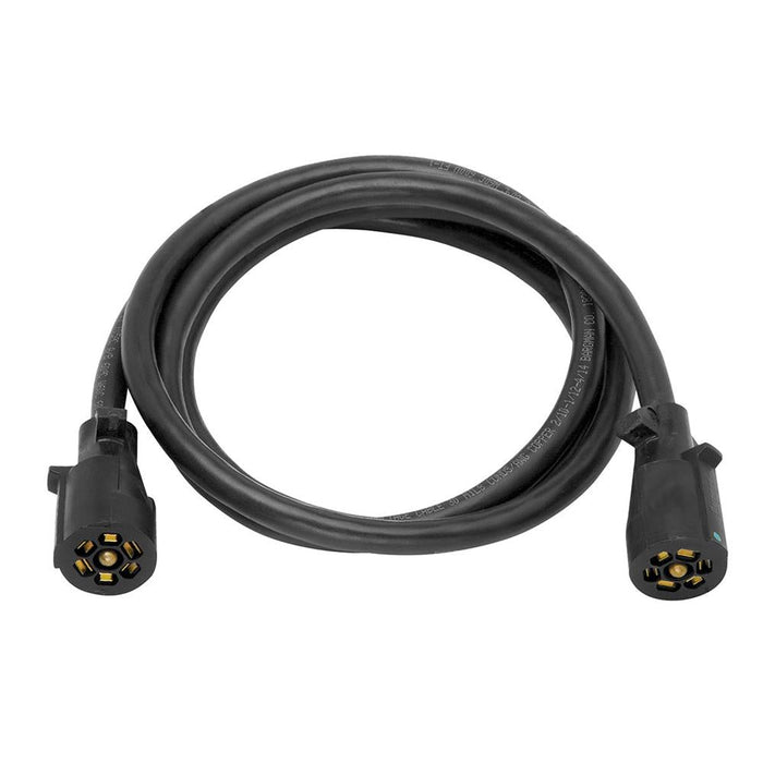 Double Ended 7 - Way Molded Trailer End w/8' Cable - Young Farts RV Parts