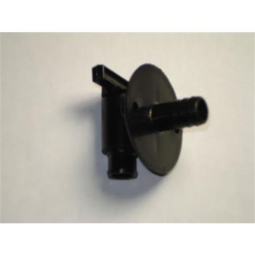 Drain Valve 1/2" Barb With Flange - Young Farts RV Parts