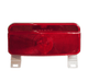 Fasteners Unlimited 003 - 81L - Compact Red Tail Light 12V with Plate Mount - Young Farts RV Parts