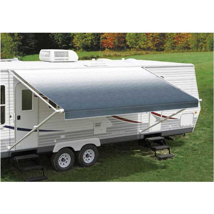 Fiesta Springload Awning Roller/Fabric Blue Fade 14' - Young Farts RV Parts