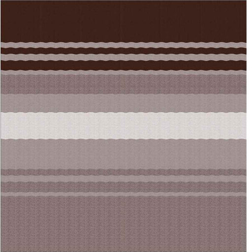 Fiesta Springload Awning Roller/Fabric Sierra Brown Stripe 18' - Young Farts RV Parts
