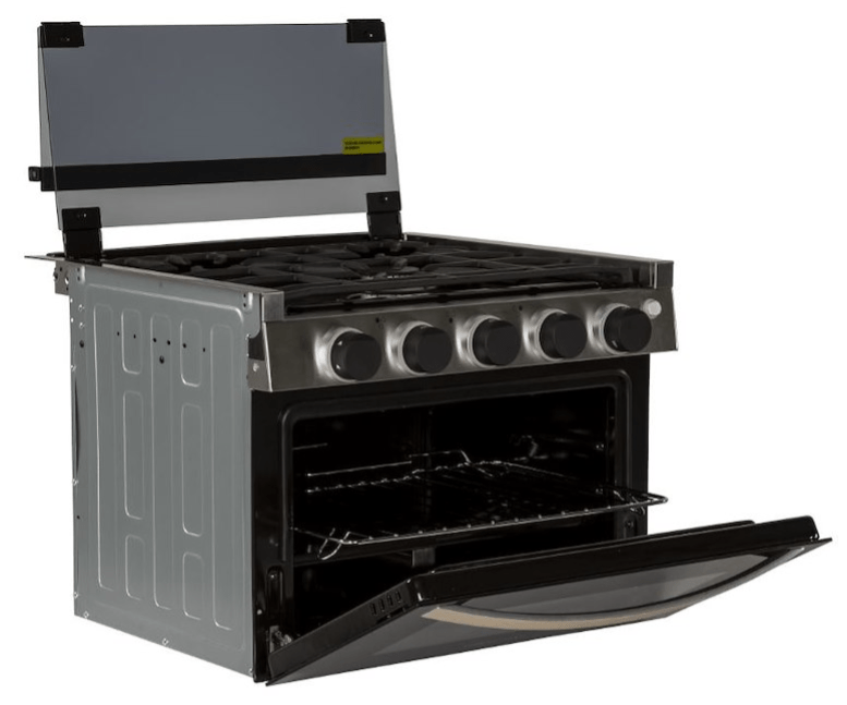 Furrion CF - RV17B Range 17" Stainless Trim Glass Top - Young Farts RV Parts