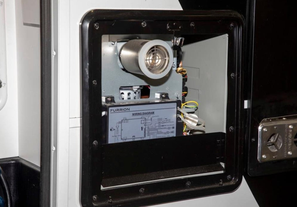 Furrion FWH09AFA-AM Tankless/On Demand LP/DSI Water Heater, 2.4 GPM