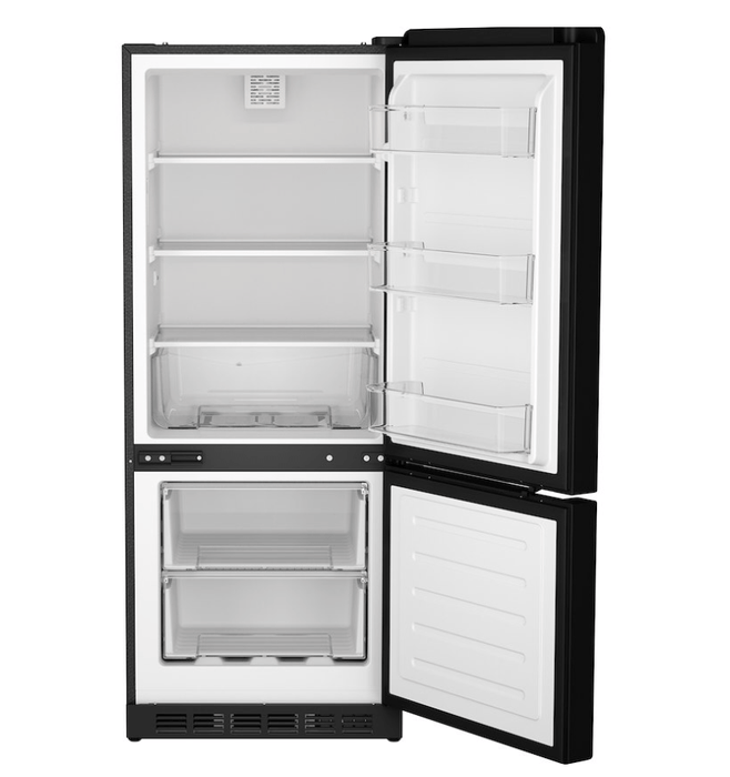 GE Appliances PBV10R5VBB 12VDC Refrigerator, 10 Cu Ft., Black Stainless