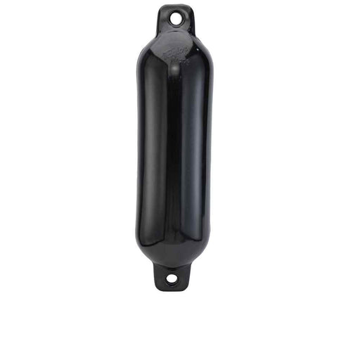 Hull Gard Inflatable Vinyl Boat Fender, 5.5 x 20 inch, Black - Young Farts RV Parts