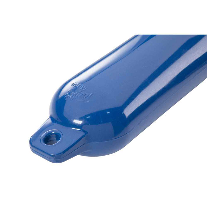 Hull Gard Inflatable Vinyl Boat Fender, 5.5 x 20 inch, Blue - Young Farts RV Parts