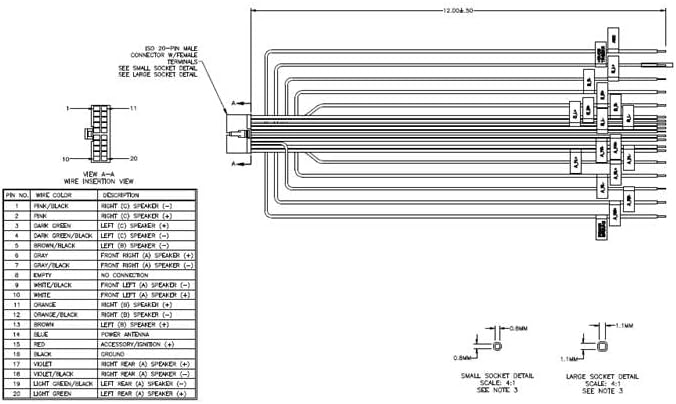 Jensen AWM968 AM/FM/CD/DVD/USB Bluetooth Stereo, Wireless Credit Card Size Remote Control included - Young Farts RV Parts