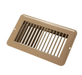 JR Products 02 - 28955 Heating/ Cooling Register - Rectangular, Brown - Young Farts RV Parts