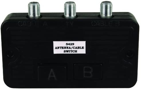 JR Products 47845 Cable TV A/B Switch Box - Young Farts RV Parts