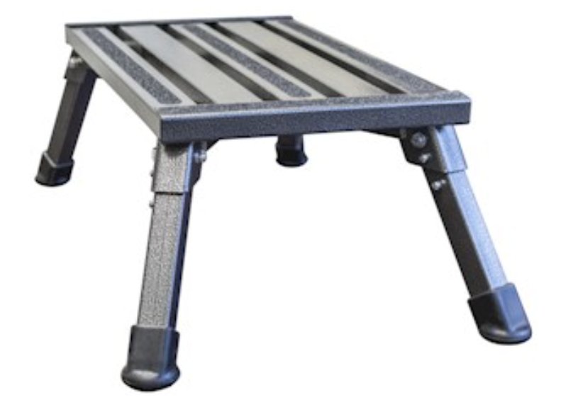 Junior Steel Folding Step Granite - Young Farts RV Parts