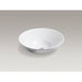 KOHLER K-2200-0 Conical Bell Vessels Above Counter or Wall Mount Bathroom Sink, White - Young Farts RV Parts