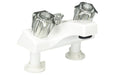 LaSalle Bristol 20373W21 Lavatory Faucet, White - Young Farts RV Parts