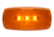 LED Clearance/Marker Light Oval Amber - Young Farts RV Parts