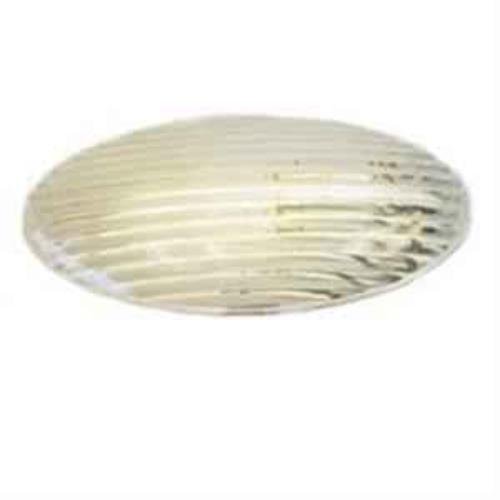 Lighting Lens Oval Porch Clear - Young Farts RV Parts