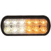 LIGHT,STROBE,5IN,1/2 AMBER, 1/2 CLE - Young Farts RV Parts