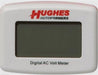 Line Voltage Monitor Hughes Auto DVM1221 Provides A Continuous And Accurate Reading Of AC Line Voltage; Plug In Wall Socket; Measures Voltage Between 90 To 132 Volt AC; Digital Display - Young Farts RV Parts