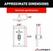 Lippert Components 225488 Interior in/Out Switch (Black) - Young Farts RV Parts