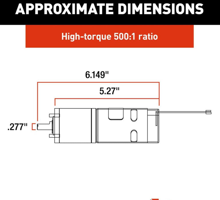 Lippert Components 287298 Slide Out Motor - Young Farts RV Parts