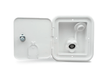 Locking City Water Hatch Polar White - Young Farts RV Parts