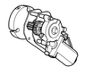 Motor/Gear Assembly Eclipse Black - Young Farts RV Parts