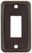 Multi Purpose Switch Faceplate JR Products 12865 Single Switch Opening; 1.125" x 0.550" (Switch Cutout); 2.750" x 1.625" (Outside Dimension) - Young Farts RV Parts