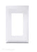 Multi Purpose Switch Faceplate RV Designer S849 Use With RV Designer Contemporary Switch; Single Switch Opening; White; With Cover Plate - Young Farts RV Parts