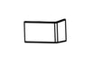 Norcold 627955 Refrigerator Door Hinge Cover - Young Farts RV Parts