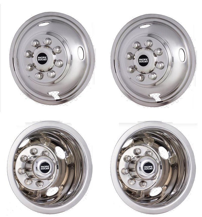 Pacific Dualies 43 - 1608 8 Lug Wheel Simulator Set 17" (05 - 06 Ford F350) - Young Farts RV Parts