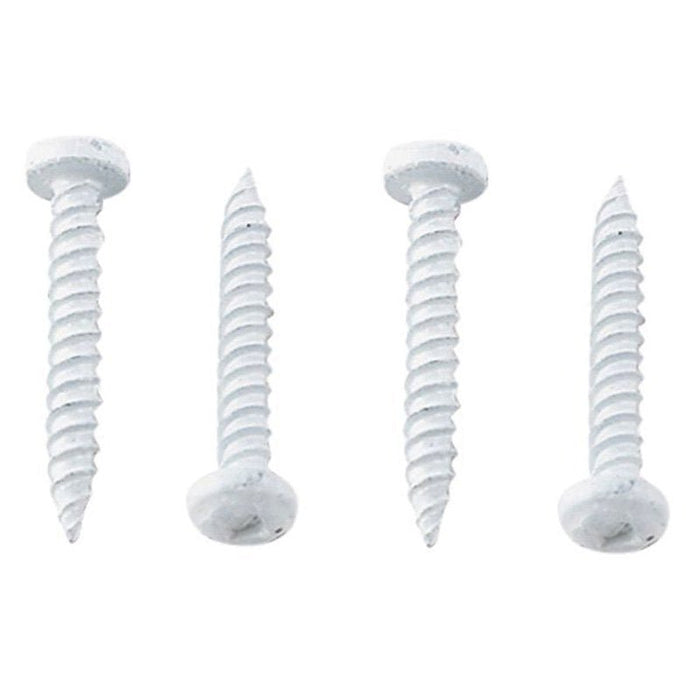Pan Head Square Head Screw White 8X1 - 1/4" - Young Farts RV Parts