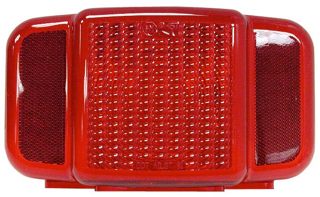 Peterson Mfg. B457 - 15 Replacement Trailer Tail Light Lens Fits Peterson Light Series 457/457L, Rectangular - Young Farts RV Parts