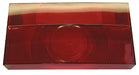 Peterson Mfg. V25911 - 25 Replacement Trailer Light Lens For Peterson Trailer Light Part Number 25922, Rectangular, Red - Young Farts RV Parts