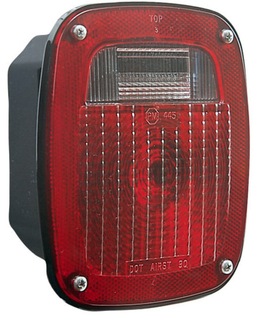 Peterson Mfg. V445 Trailer Stop/ Turn/ Tail Light, Incandescent Bulb, Red Lens - Young Farts RV Parts