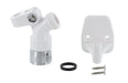 Phoenix Products PF276003 Swivel Shower Head Mount, White - Young Farts RV Parts