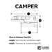 PolyPro 3 Truck Camper Cover 6 - 8' - Young Farts RV Parts
