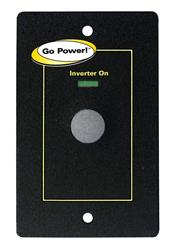 Power Inverter Remote Control Go Power 82016 For Go Power Inverters Part Number GP - 1750HD/ GP - 3000HD; LED Status Indicator; With On/ Off Switch And 25 Foot Cable - Young Farts RV Parts