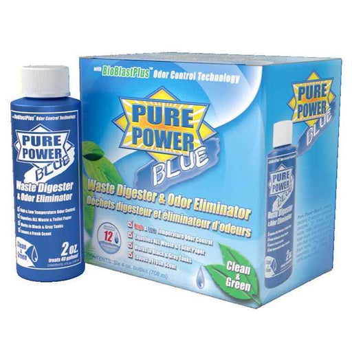 Pure Power Blue 4 Oz . 6 - Pack - Young Farts RV Parts