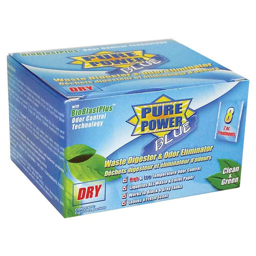 Pure Power Blue Dry 8/Box - Young Farts RV Parts