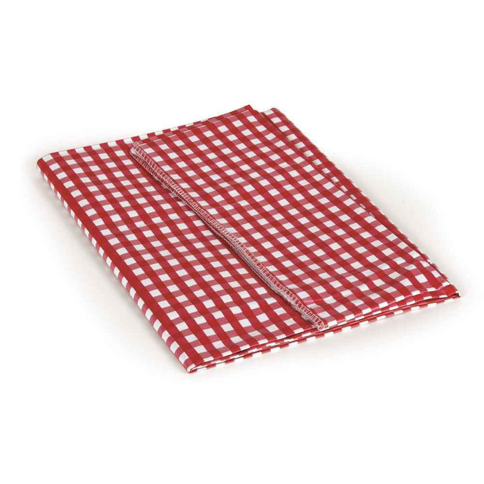 Red/White 52" x 84" Table Cloth - Young Farts RV Parts
