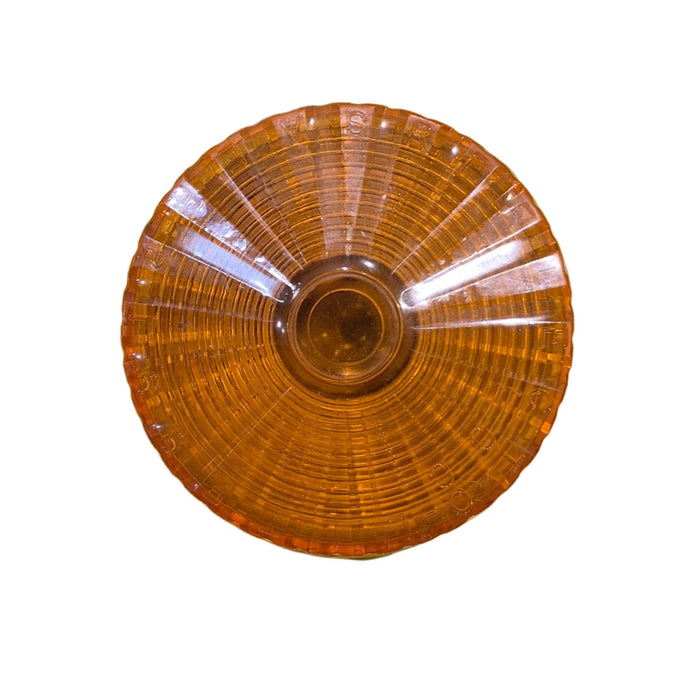 REFLECT - O - LITE 8 9 - 1 SAE - P - P Replacement Lens - Amber - Young Farts RV Parts
