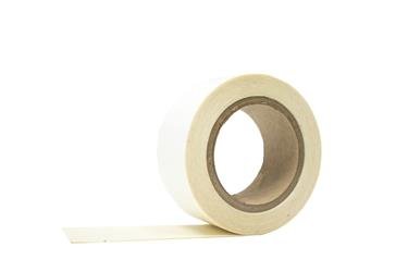 Roof Repair Tape 1/32" Thickness; White; Fleece Tape\ Alpha System QFT290 For Use On Wood/ Metal/ Fiberboard/ ISO Board/ Concrete; 2" x 90 Foot Roll; - Young Farts RV Parts