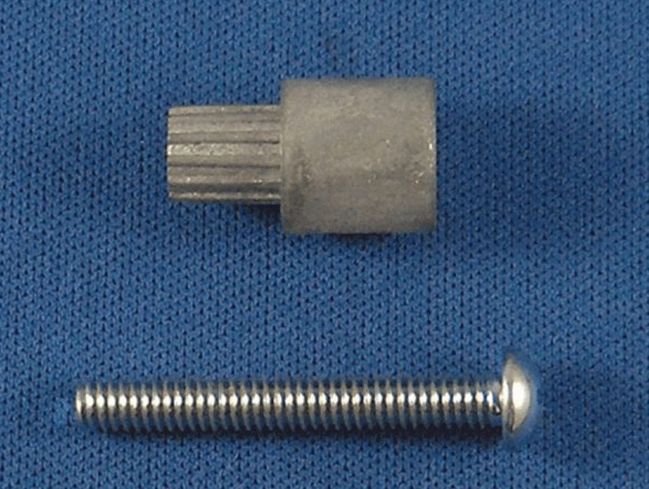 Roof Vent Crank Handle Extension Strybuc 831C 1/2" Metal Extension, With Screw, Carded - Young Farts RV Parts