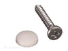 RV Designer H618 Dashboard Screws/Caps White - Young Farts RV Parts