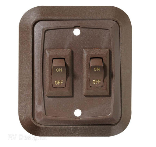 JR Products 12395 Slide Out Switch - 12V DC Rocker