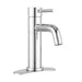 RV Single Handle 8 - inch Vessel Bathroom Sink Faucet for RV - Optional Deck Plate (Chrome) - Young Farts RV Parts
