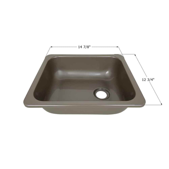 RV Sink SR1315 Black - Young Farts RV Parts