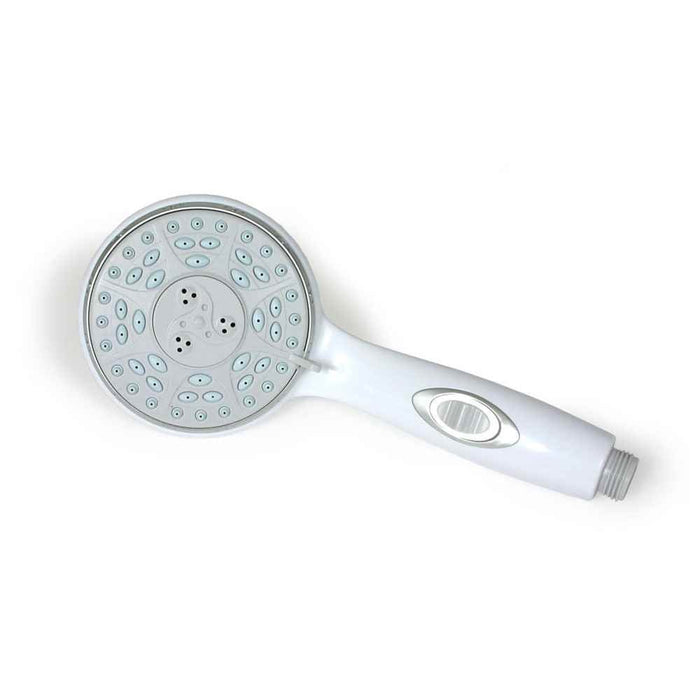 Shower Head with On/Off Switch (White) - Young Farts RV Parts
