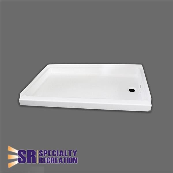 Shower Pan 24 X 36 White - Young Farts RV Parts