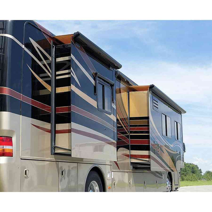 Sideout Kover III Awning 169" Black w/Deflector - Young Farts RV Parts