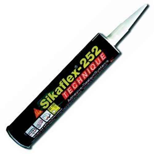 Sikaflex 252 Adhesive Black 10.5 Oz Cartridge - Young Farts RV Parts