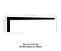 Slide Out Seal AP Products 018 - 188 EK L Wiper, 2 - 1/2" Thickness x 0.789" Width x 20 Foot Length, Black With Hats Red Tape - Young Farts RV Parts